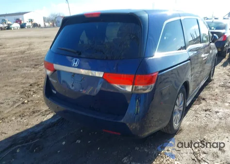 2015 Honda Odyssey Ex from USA, damaged, VIN 5FNRL5H42FB113252